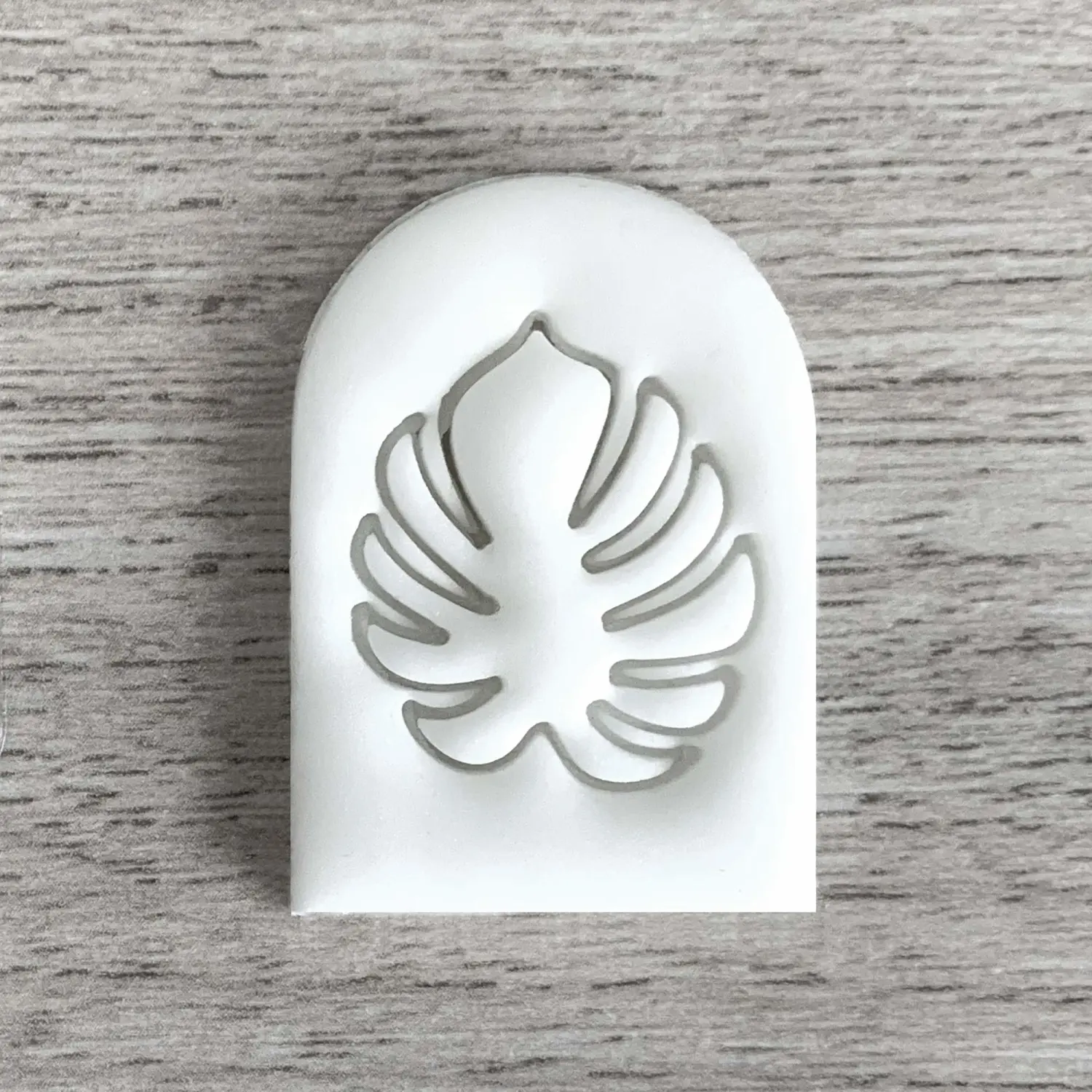 Monstera Leaf Embosser, Stamp For Fondant, Polymer Clay, Cookies, Ceramics, Soap and dough