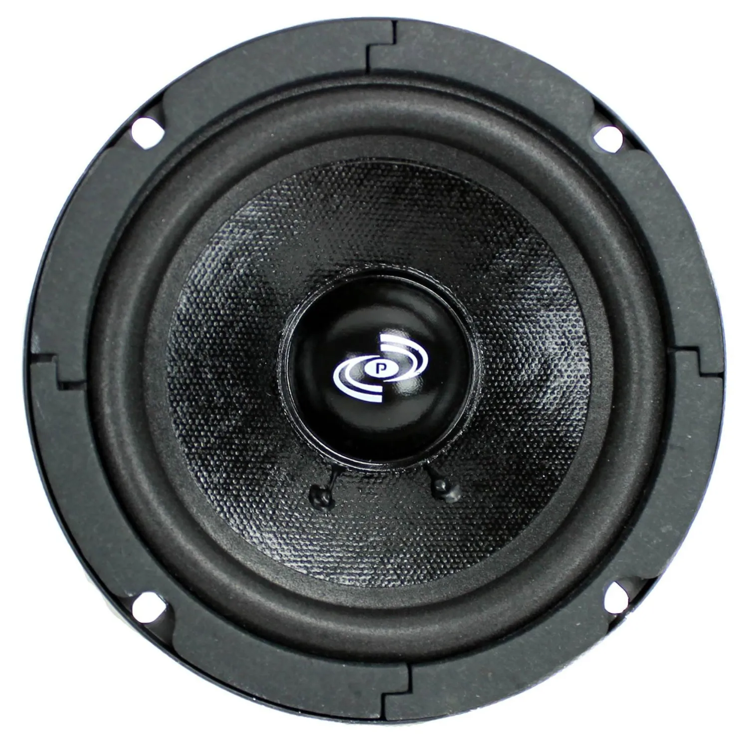 Pyle 5 Inch Woofer Driver-Upgraded 200 Watt Peak High Performance Mid-Bass Mid-Range Car Speaker 450Hz-7kHz Frequency Response 15 Oz Magnet Structure 8 Ohm w/ 92dB and Paper Coating Cone-PDMR5 Black