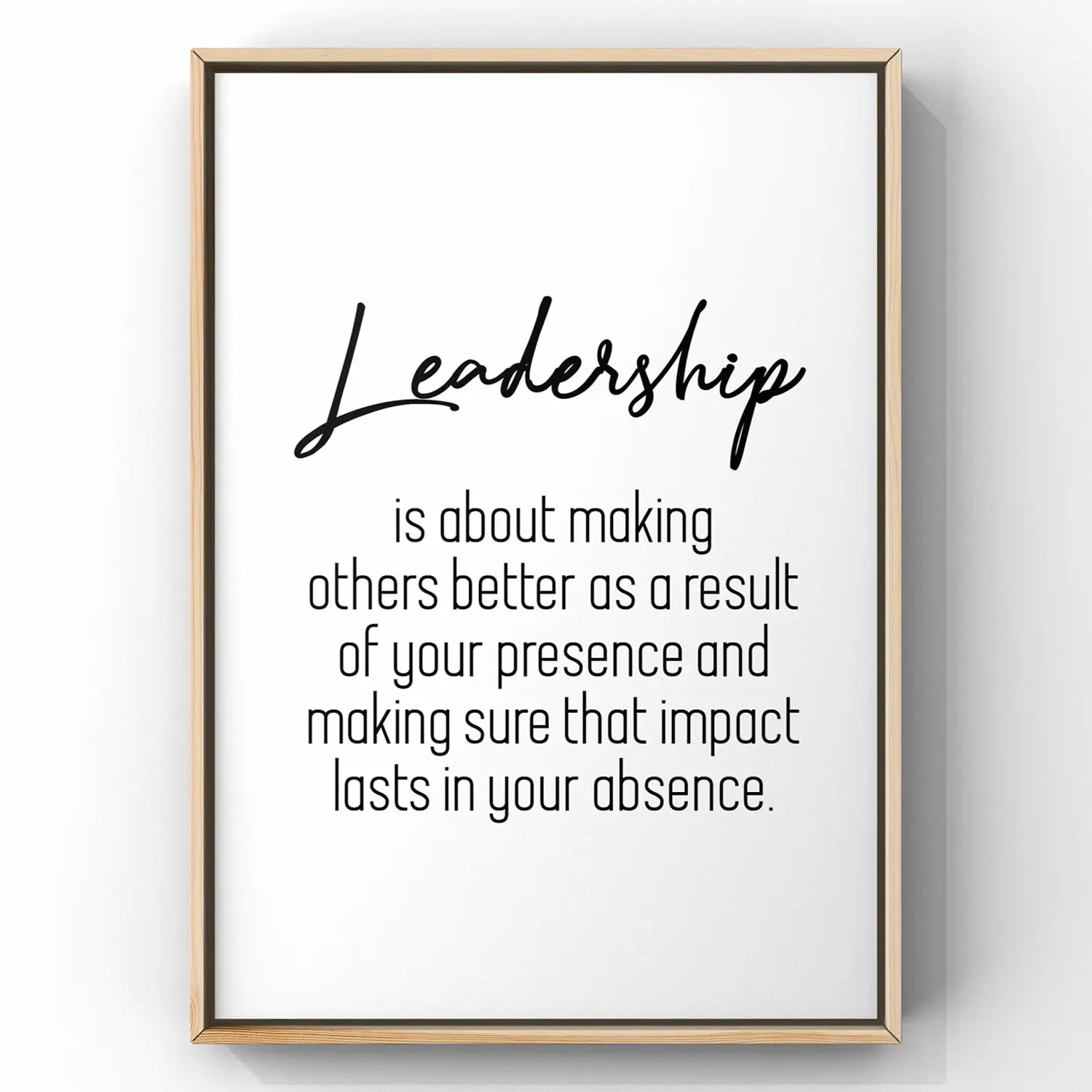 Leadership Print,Leadership Quotes,Leadership Poster,Leadership Printable,Office Decor,Boss Gift,Inspirational Print,Motivational Poster,Office Print