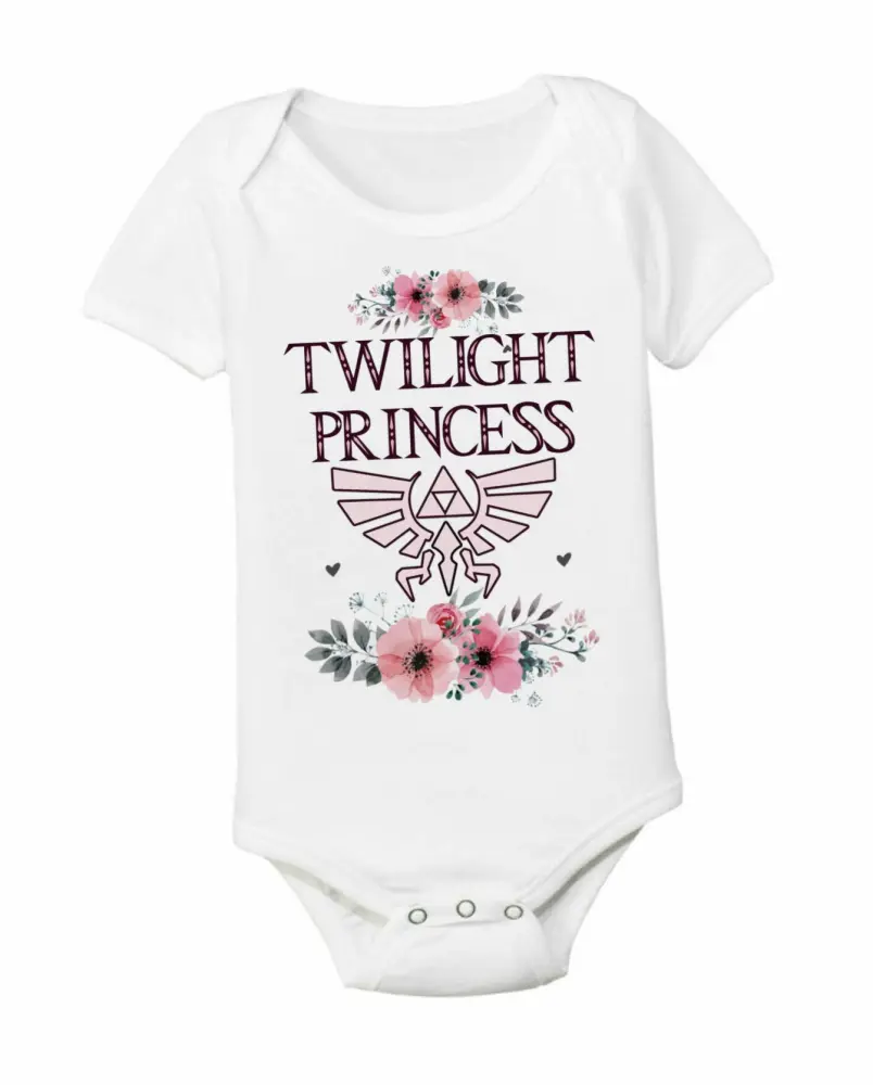 Pretty Twilight Princess 12-18 Months Graphic Baby Bodysuit Onesie Toddler Kids Tshirt Tee Girly Nerd Gamer Mom and Dad Shower Gift TWIPRI1218SS