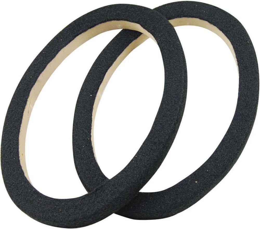 Audiopipe AUDIOP RING69CBK Nippon 6 in. x 9 in. MDF Ring with Black Carpet Pair Packed Spacer