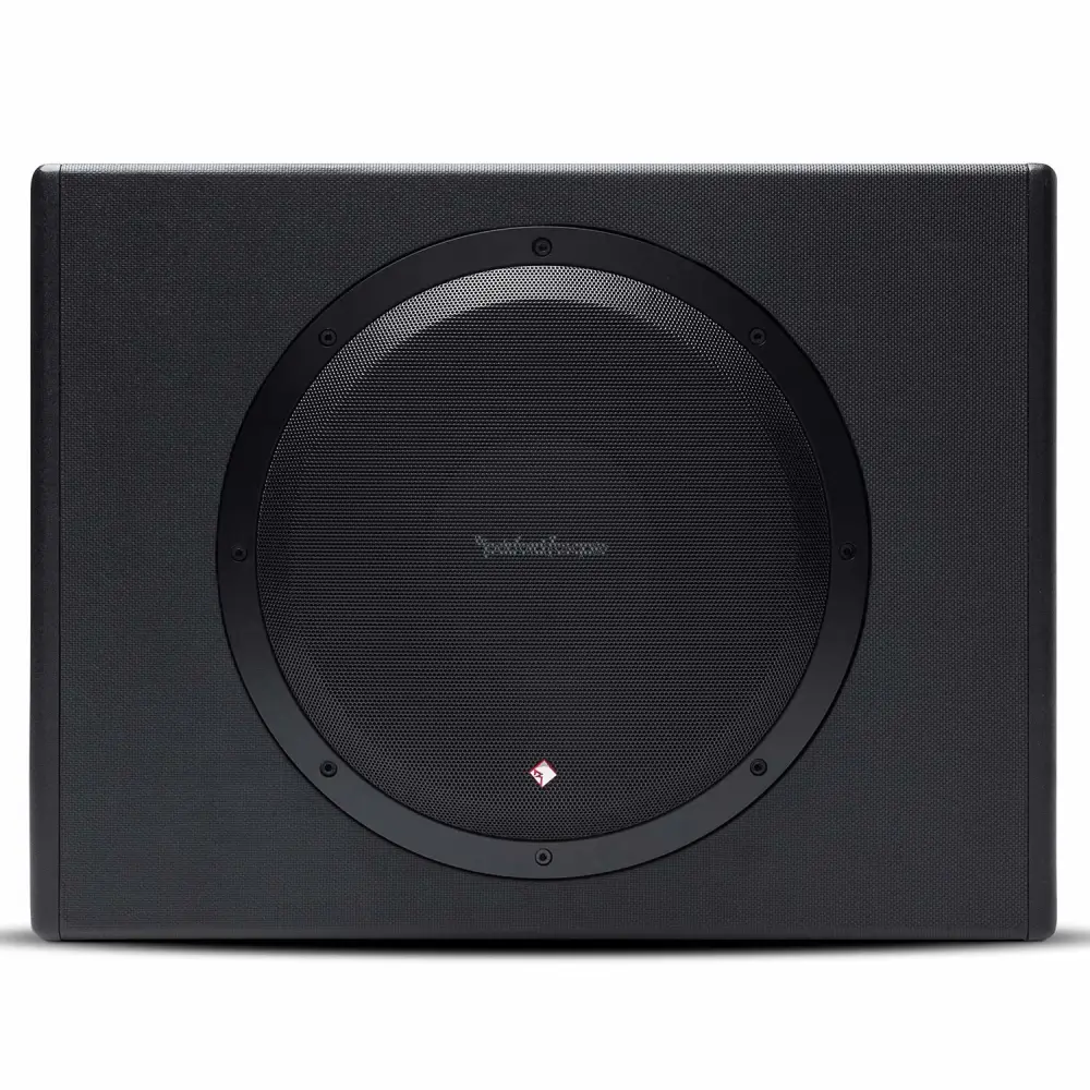 Rockford Fosgate Punch P300-12 Single 12" 300-Watt Amplified Subwoofer in Enclosure - Black