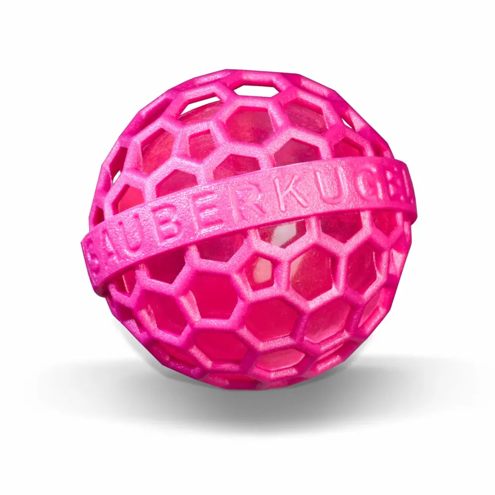 The Clean Ball - The clever way of cleaning purses, bags, backpacks and school bags (Pink)