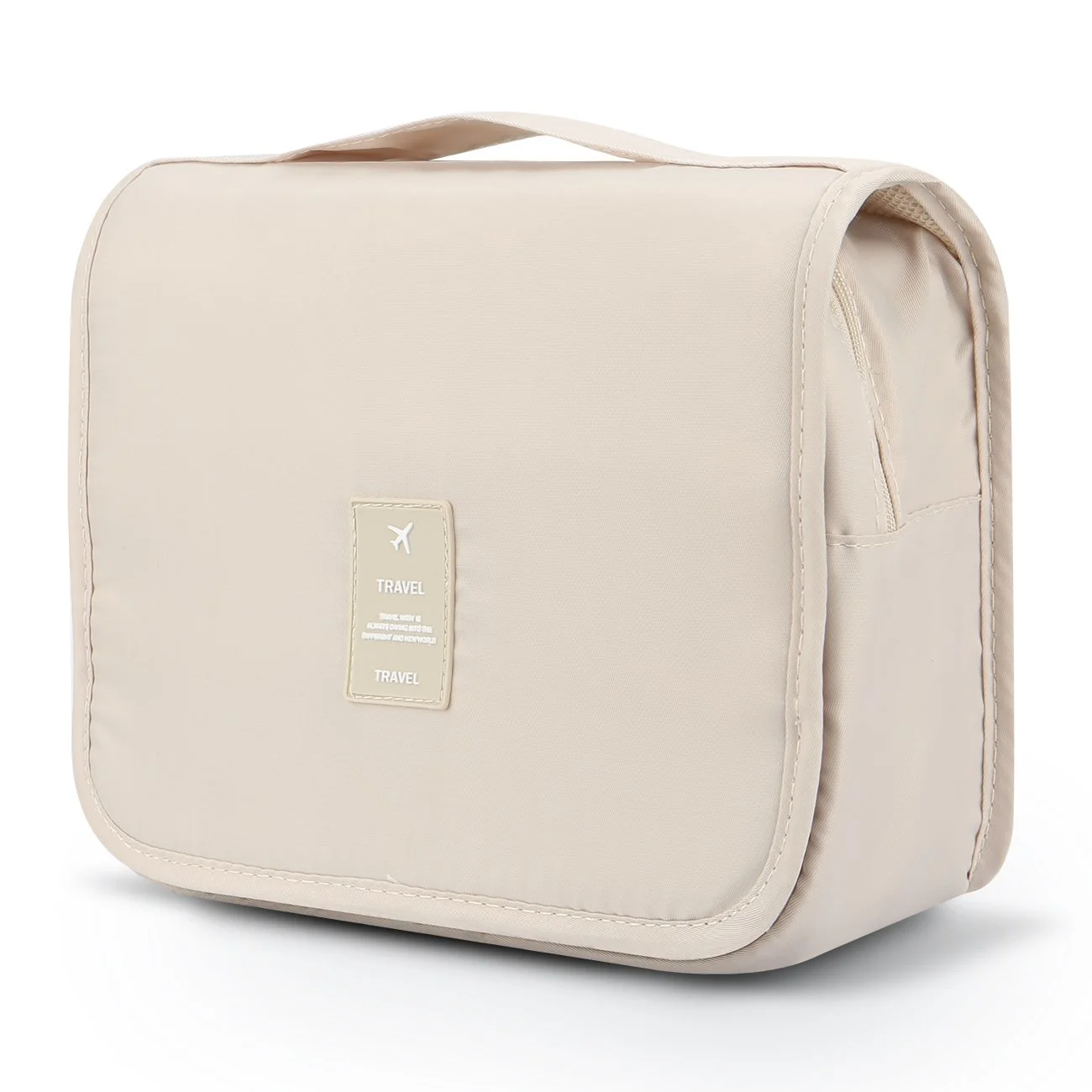 Mossio Hanging Toiletry Bag - Large Cosmetic Makeup Travel Organizer for Men & Women with Sturdy Hook