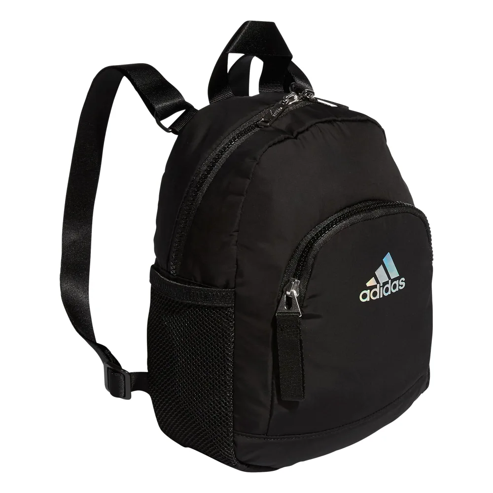 adidas Linear Mini Backpack, Black, 10.5 inch x8.5 inch x4.25 inch