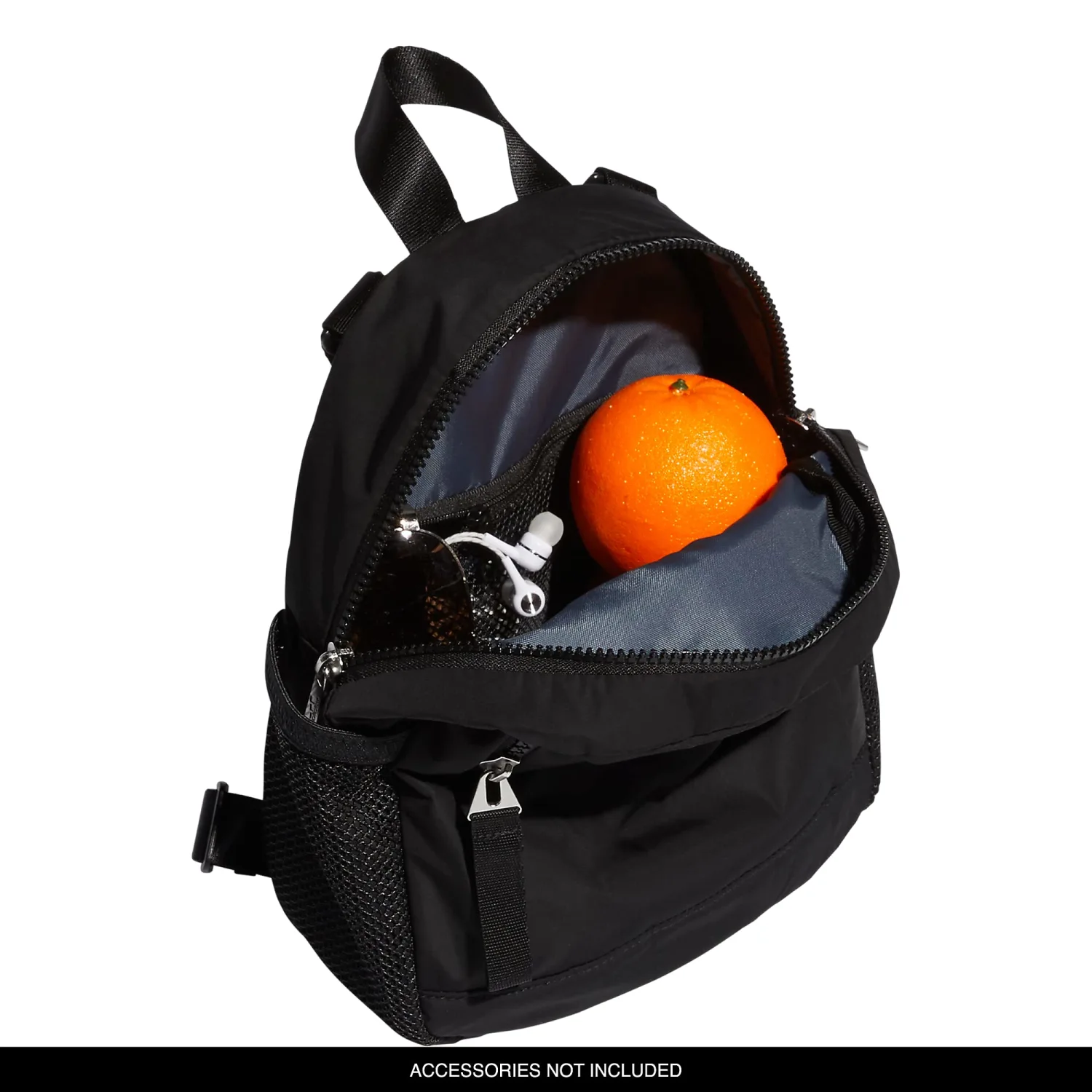 adidas Linear Mini Backpack, Black, 10.5 inch x8.5 inch x4.25 inch