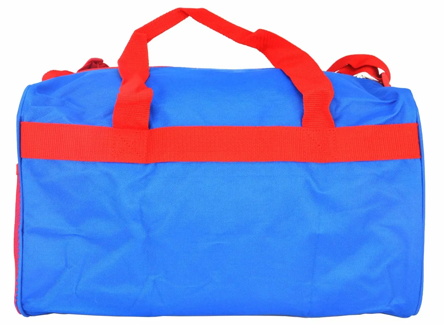 Ruz Spiderman 600D Polyester Duffle Bag with Printed PVC Side Panels