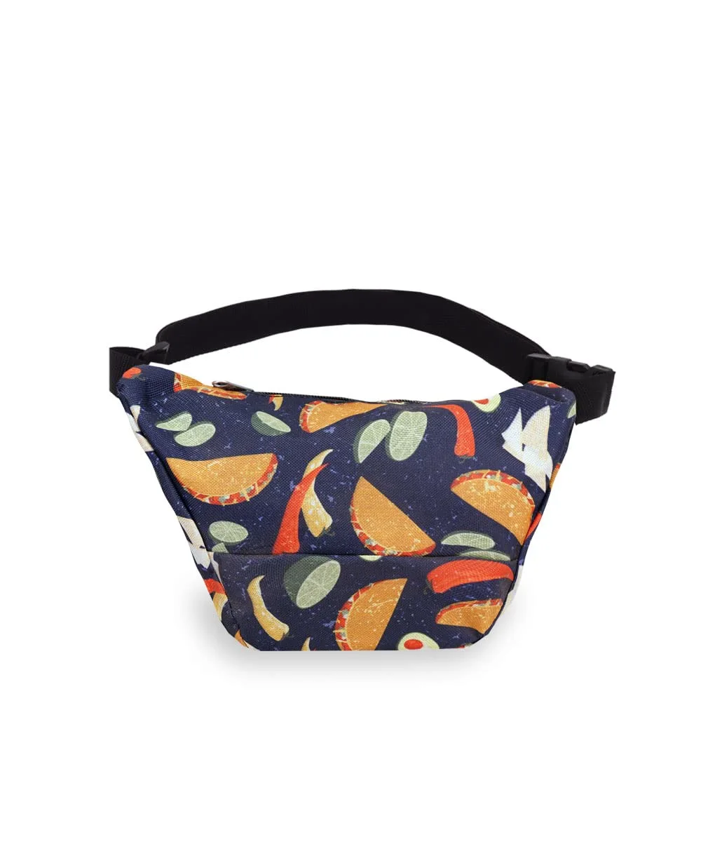 Everest Signature Pattern Waist Pack, Tacos, One Size
