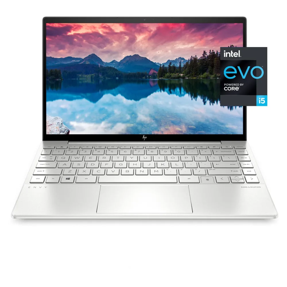 HP 2022 Newest Envy 13.3" FHD Laptop Computer for Business & Student, Intel 11th Gen Core i5-1135G7 up to 4.2GHz, 8GB RAM, 256GB PCle SSD, Fingerprint Reader, Backlit Keyboard, Win 10, w/Accessories