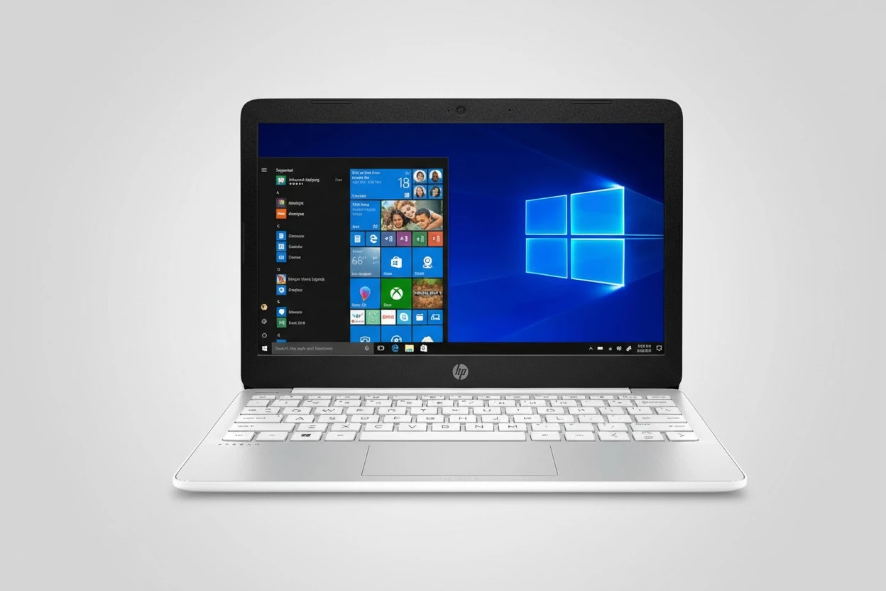 HP 2020 Newest Stream 11.6 inch HD Laptop, Intel Celeron N4000, 4 GB RAM, 64 GB eMMC, Webcam, HDMI, Windows 10