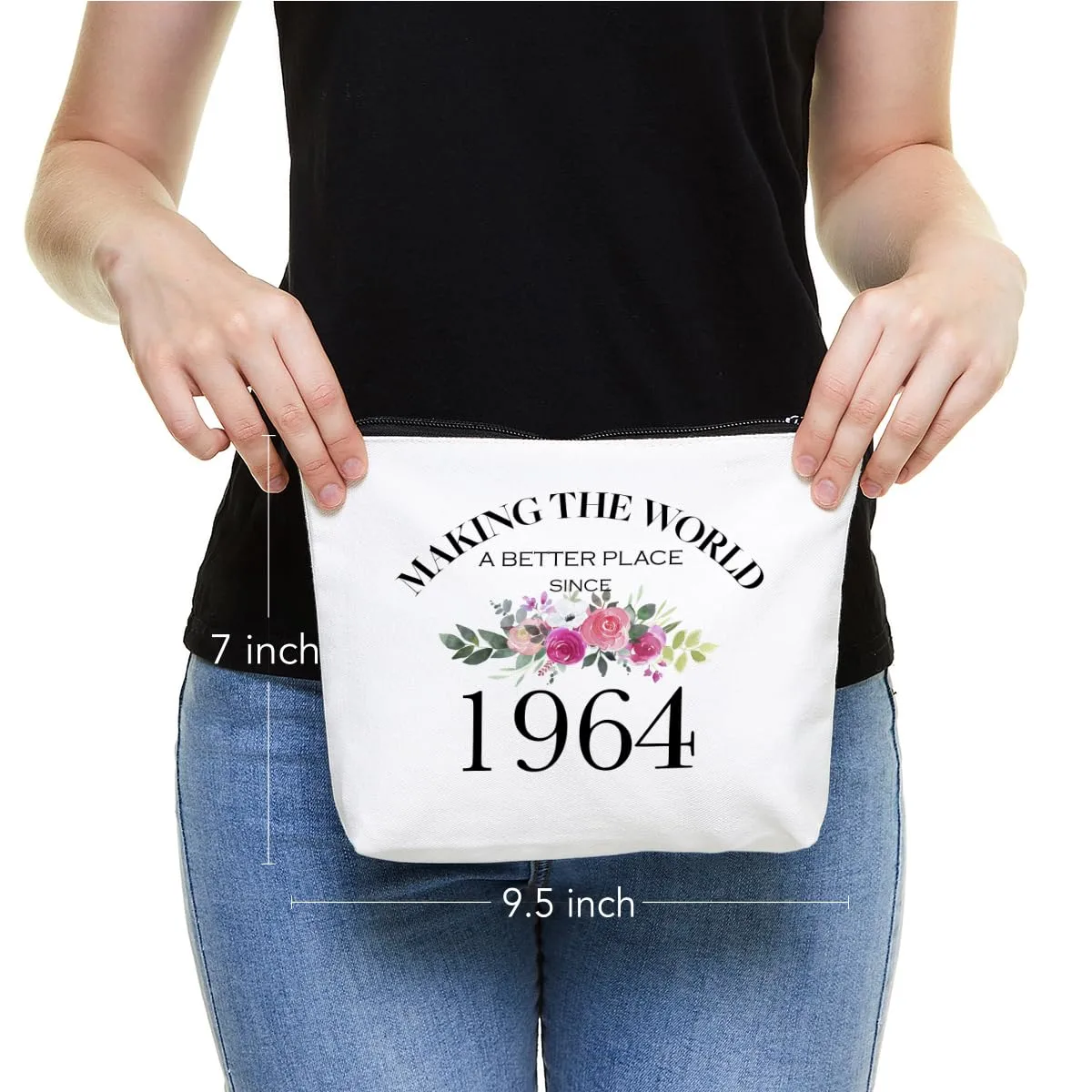 60th Birthday Gifts for Women Mom Grandma Aunt BFF Friends Teacher Boss Staff Colleague Coworker-Making The World Since 1964-60 Years Old Gifts Ideas For Women Turning 60 Wife Sisters Her