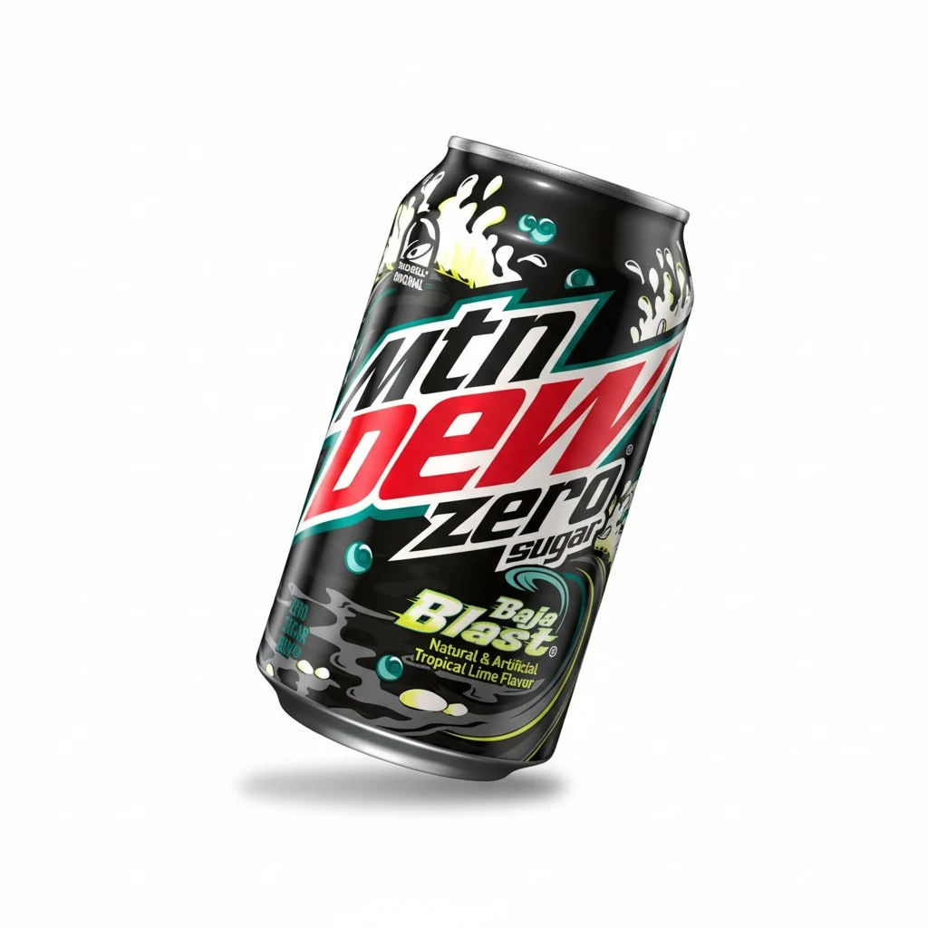 Mountain Dew Baja Blast Zero Sugar 12oz 12pk