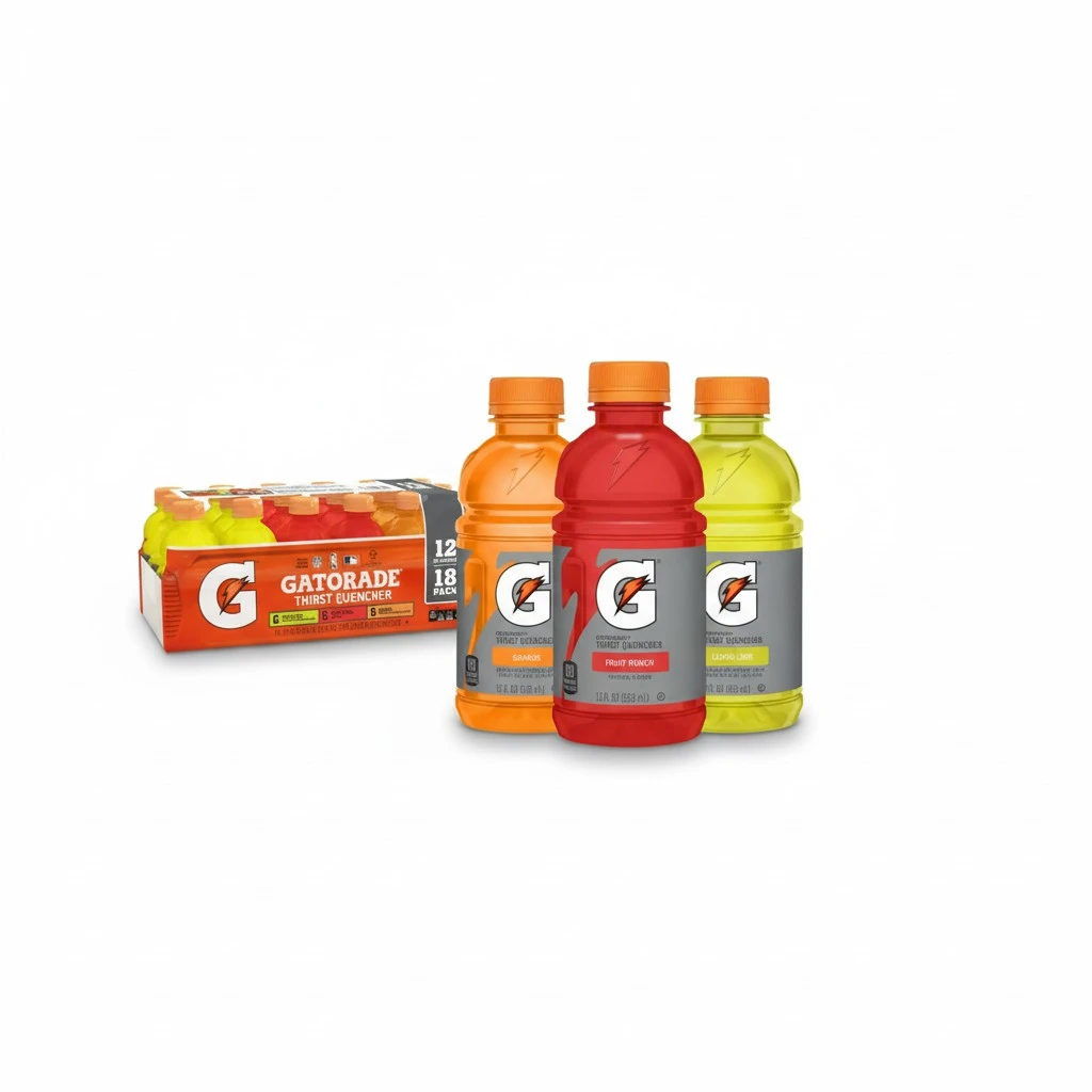 Gatorade Thirst Quencher Sports Drink, Variety Pack, 12 Fl Oz (Pack of 18)
