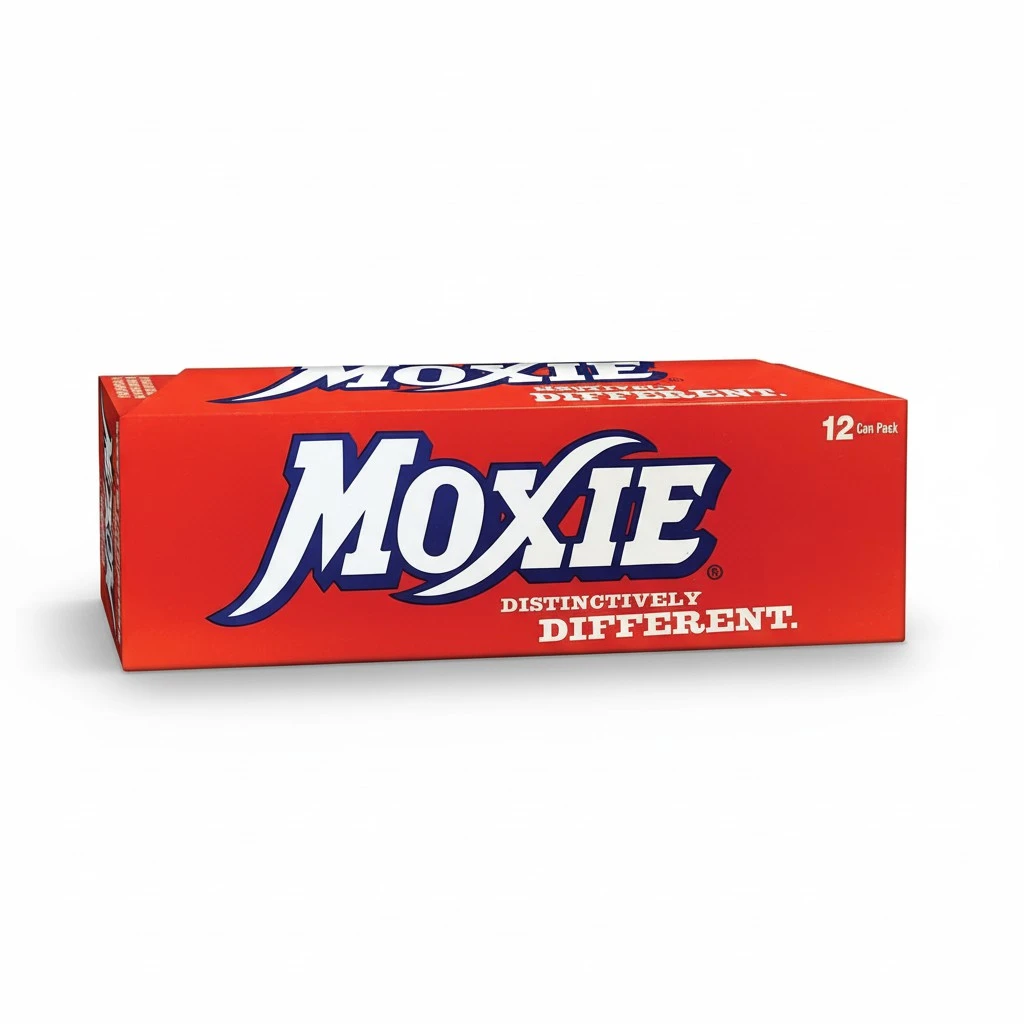 Moxie Soda Pop, 12 Ounce (12 Cans)