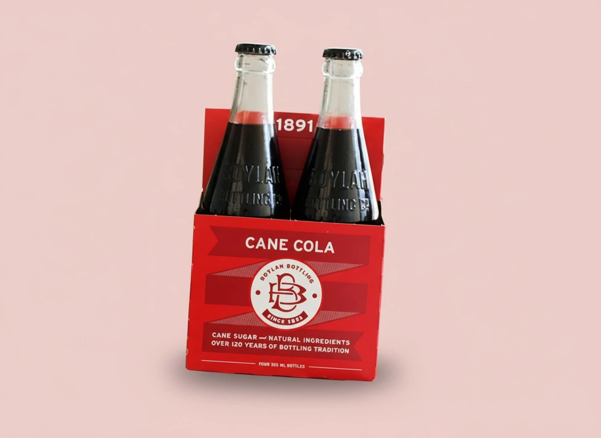 Boylan Soda, Cane Cola, 12 Fl Oz, 24 Count