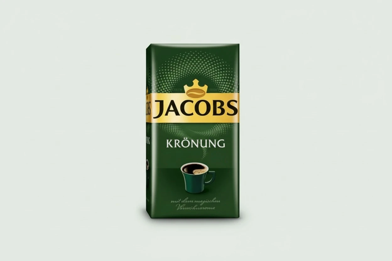 Jacobs Kronung Ground Coffee 500 Gram / 17.6 Ounce (Pack of 3)