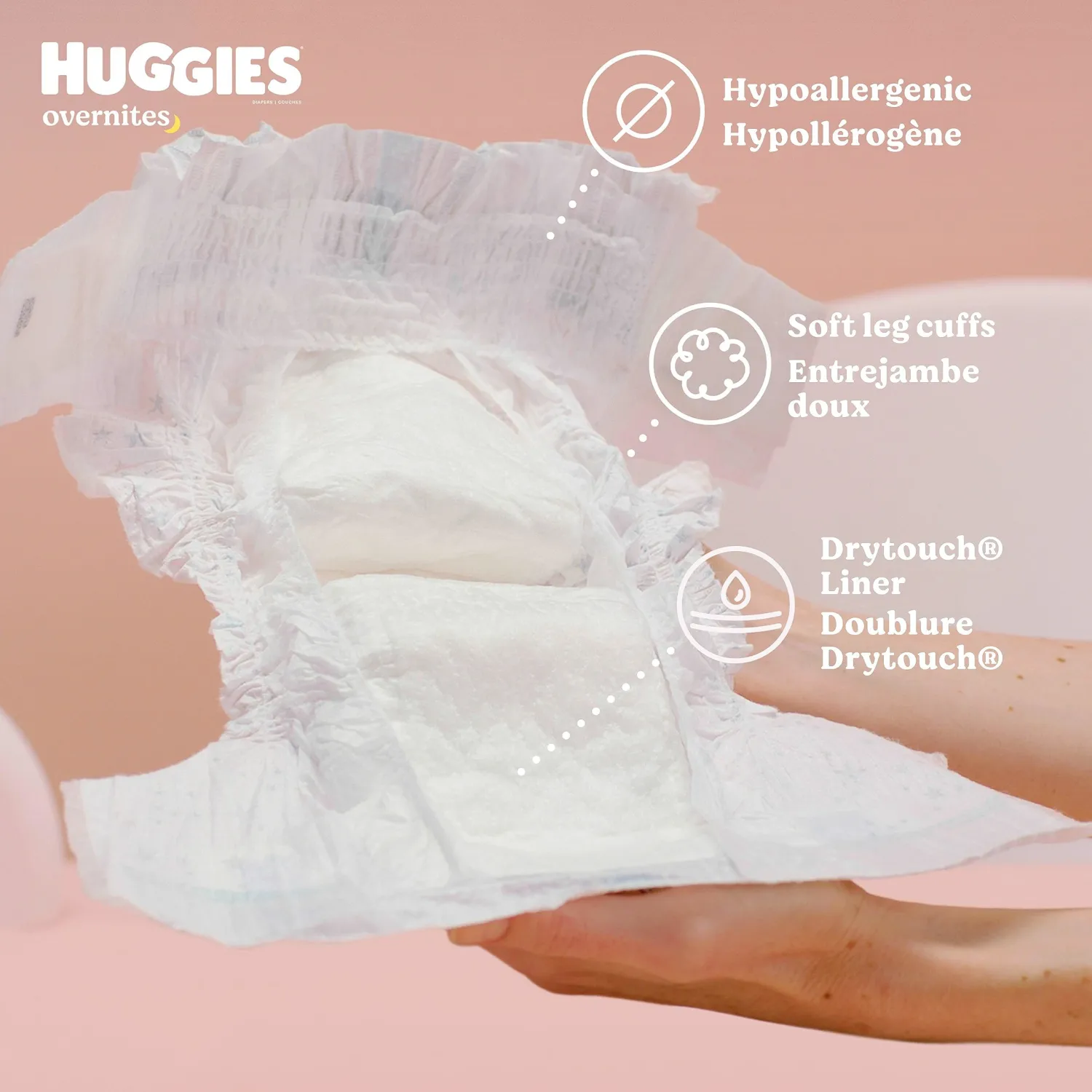 Nighttime Baby Diapers Size 4, 21 Ct, Huggies Overnites