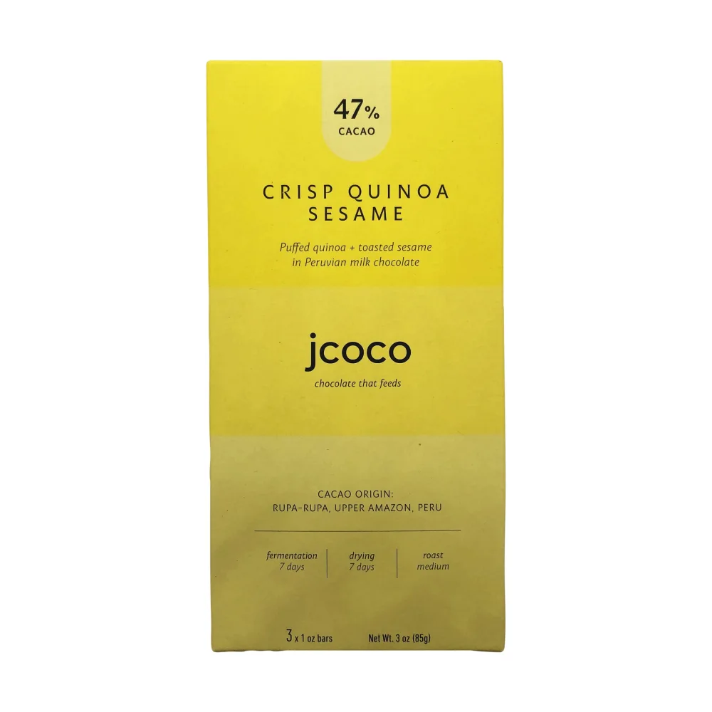 JCOCO Agave with Quinoa and Sesame, 3 OZ