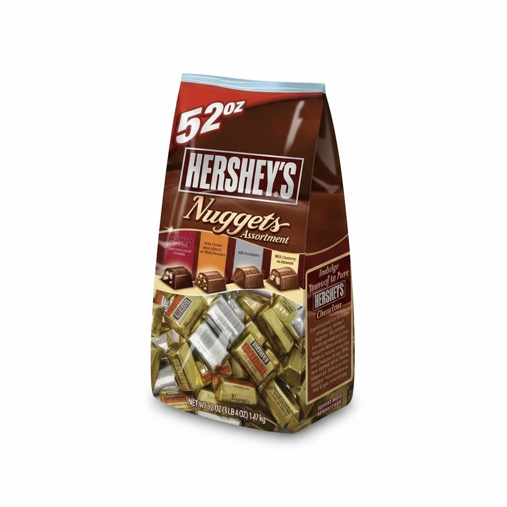 Hershey's Nuggets Chocolate Assortment,3.40 pound