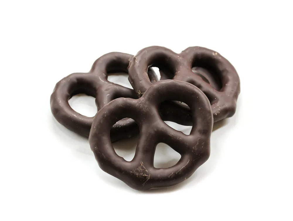 Gourmet Dark Chocolate Covered Mini Pretzels, 2 Pound Bag