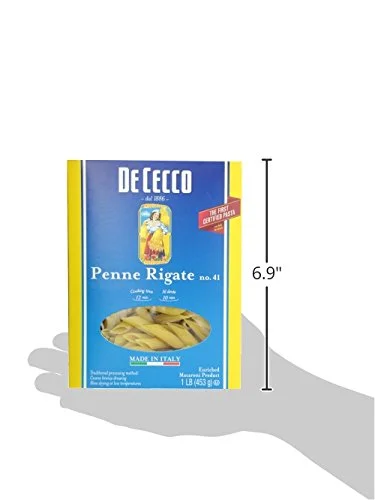 De Cecco Pasta, Penne Rigate, 16 oz