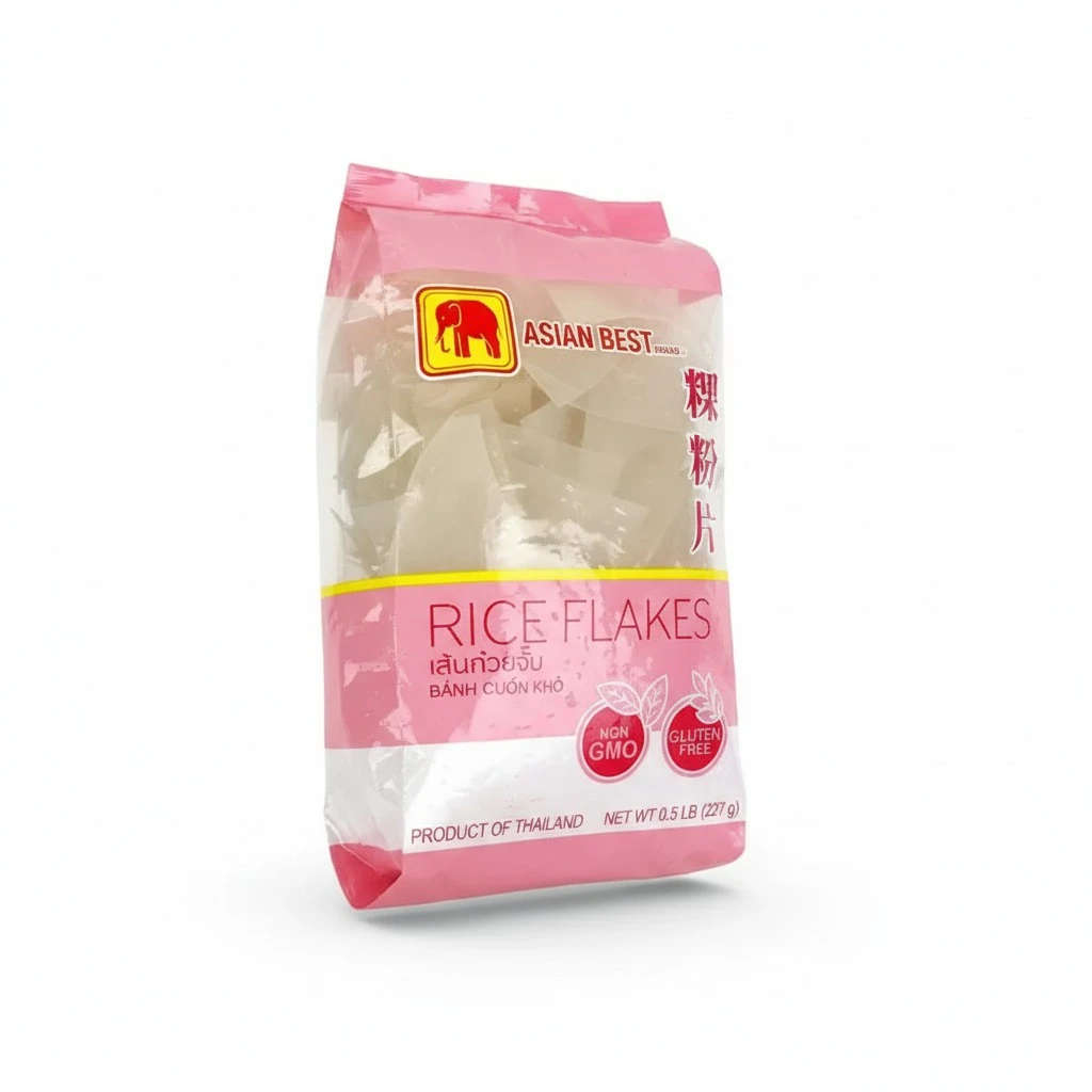 Rice Flake Noodles Asian Best, 8 oz. Packages (Set of 2)