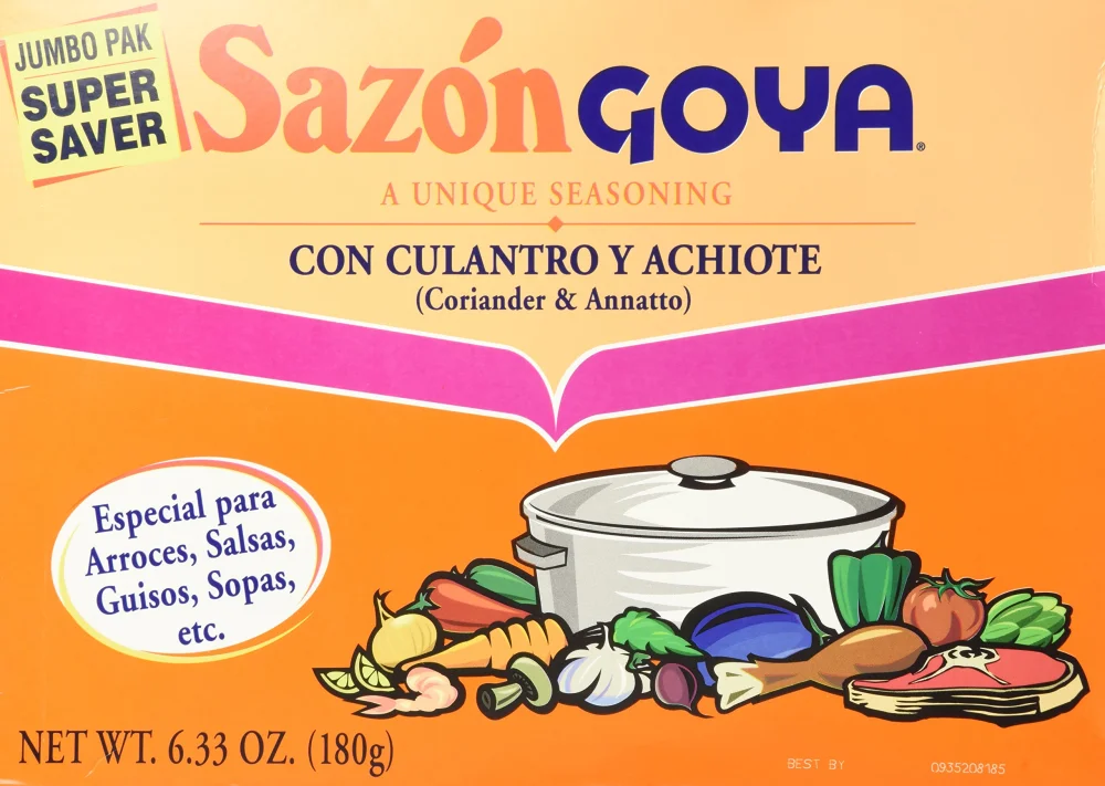 Goya Sazon Jumbo Pack, 6.33-Ounce Packages (Pack of 3)