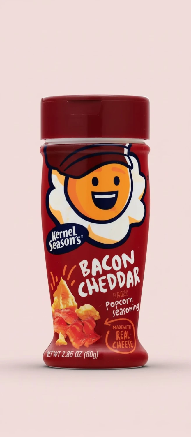 Kernel Season's Popcorn Seasoning, Bacon Cheddar, 2.85 oz