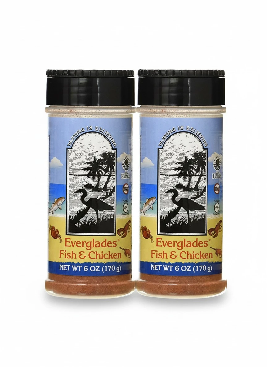 Everglades Fish & Chicken Seasoning 6 oz. (170 g) (2 Pack)