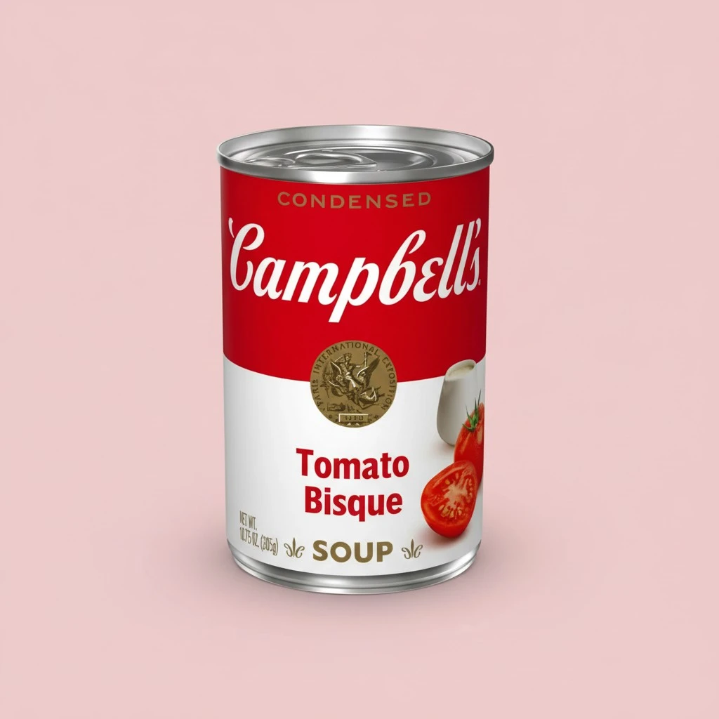 Campbell's Condensed Tomato Bisque Soup, 10.75 oz Can (12 Pack)
