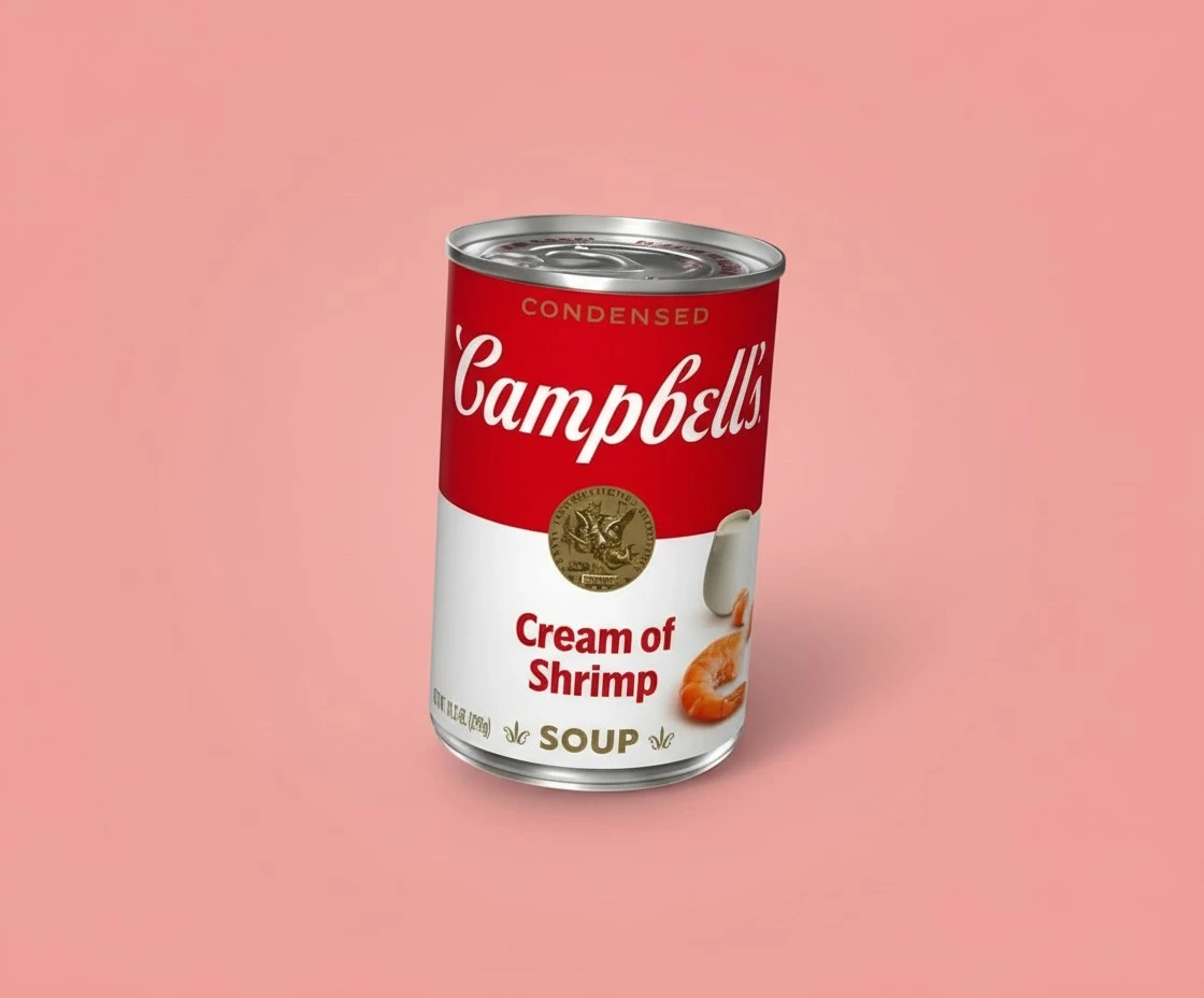 Campbell's Cream of Shrimp Condensed Soup, 10.5 oz (Pack of 6)