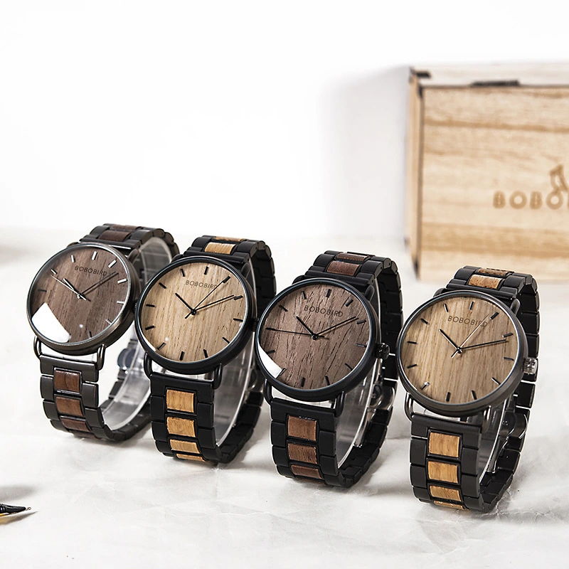 Literary And Artistic Men's Youth Fashionable Casual Wooden Watch