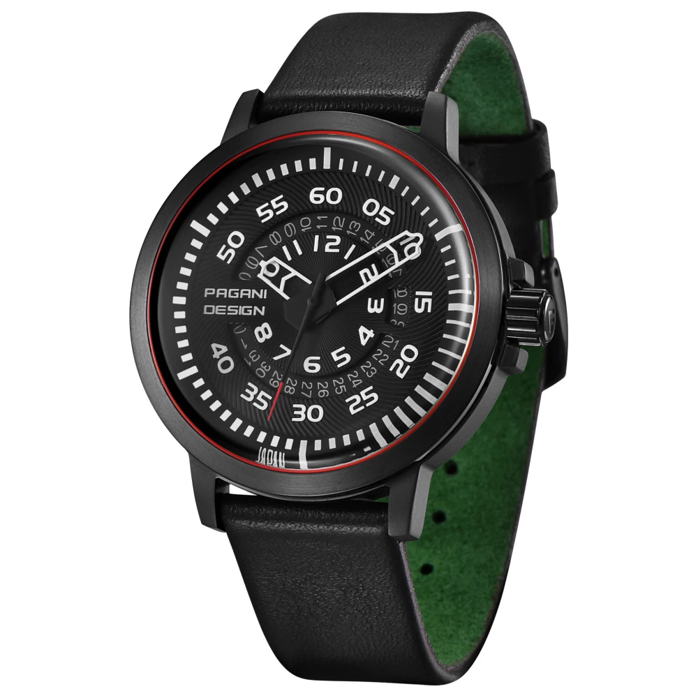 Multifunctional waterproof calendar quartz casual men's watch