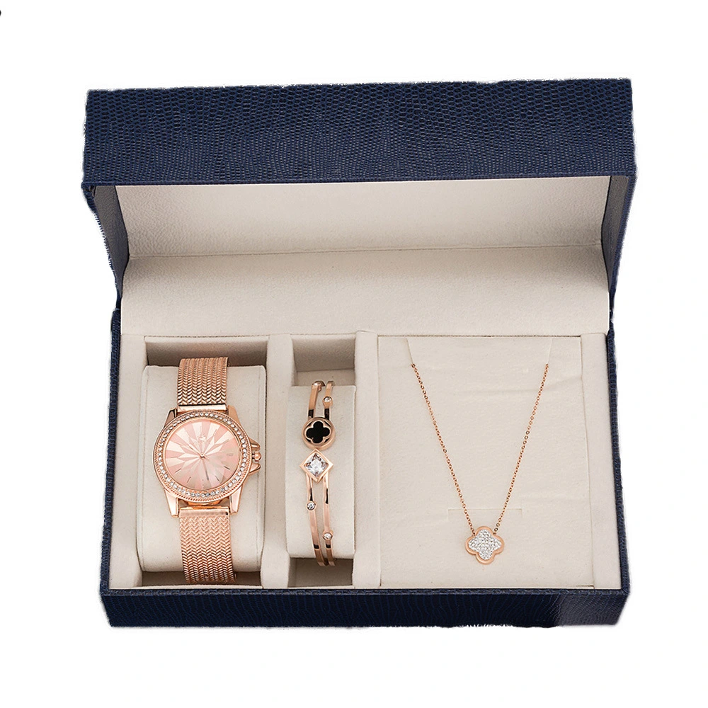 Watch Set Girlfriend Give Ladies Luxury Bracelet Necklace