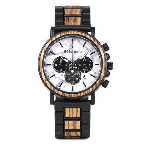 Three-eye multi-function miyota movement men's watch