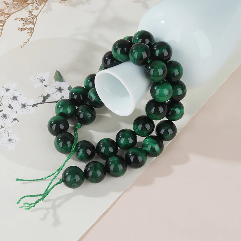 Natural Crystal Green Tiger's Eye Bracelet