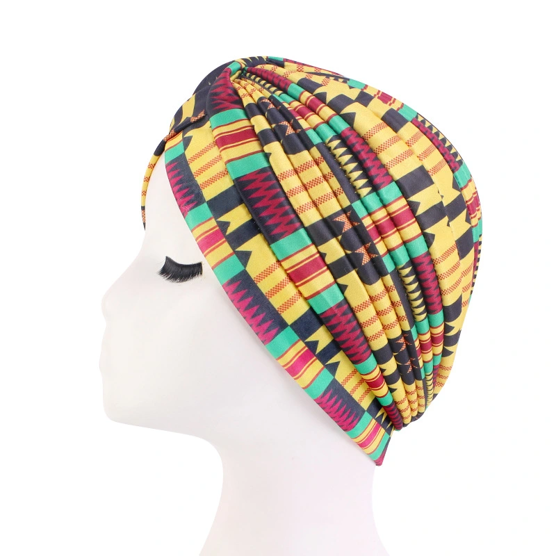Ladies Fashion Hijab Cross Indian Hat