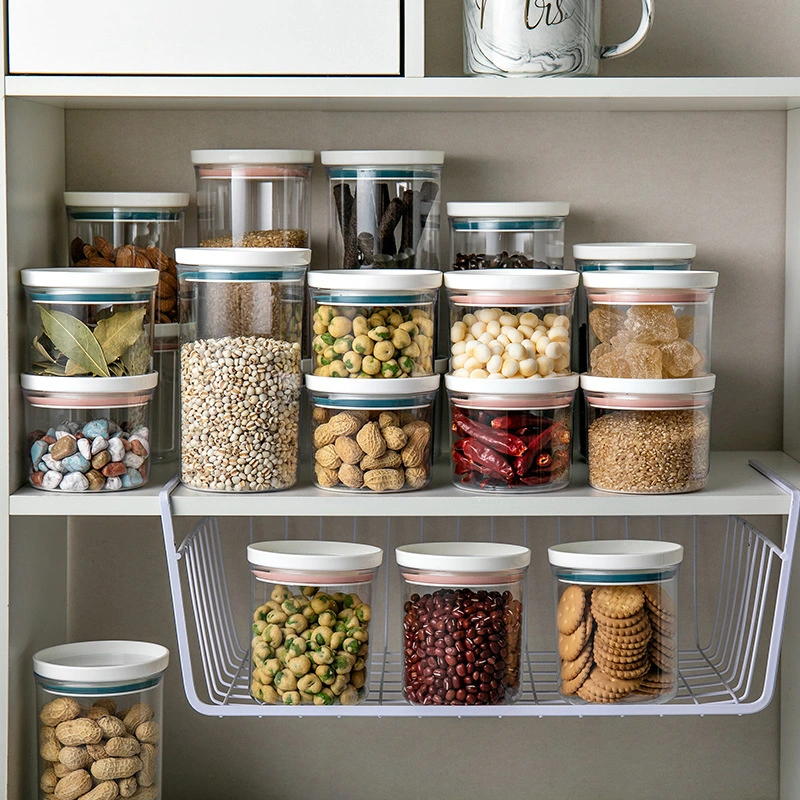 Japanese Style Stackable Grain Storage Jar Kitchen