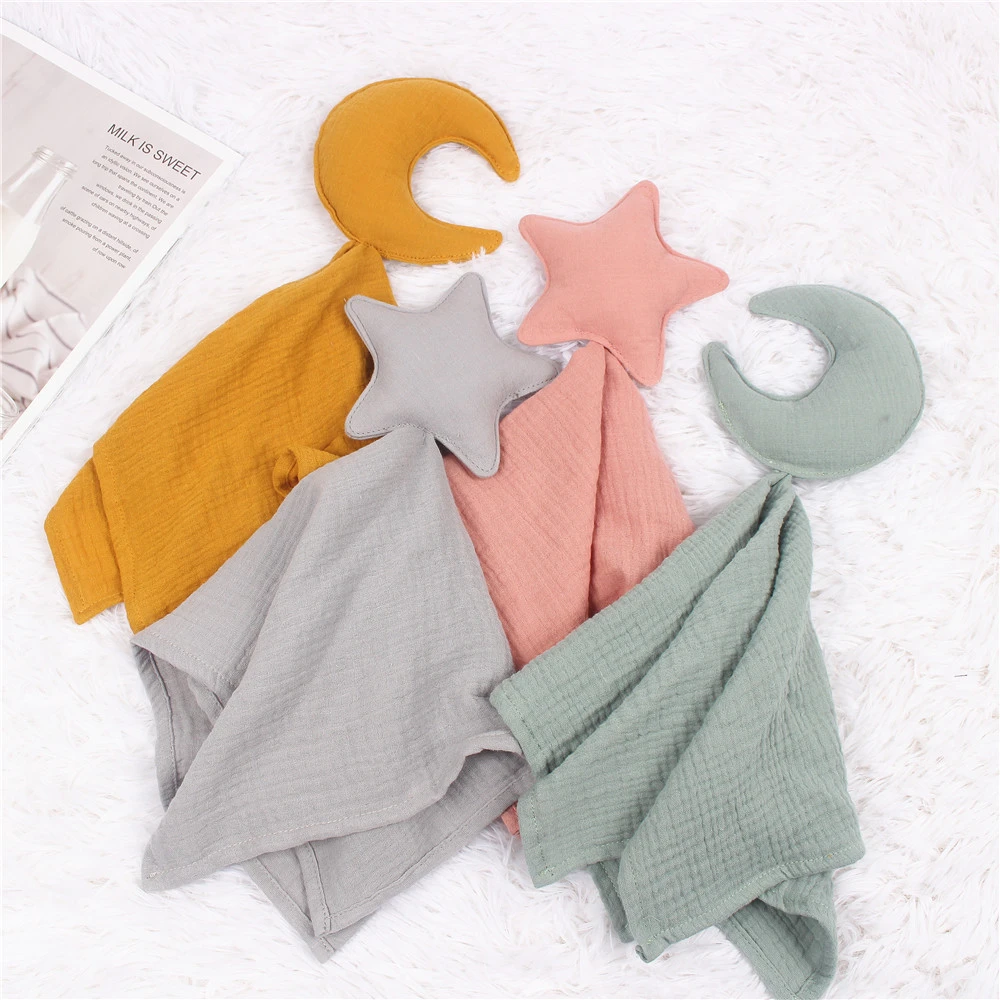 Star Moon Soothing Towel Baby Cotton Blanket