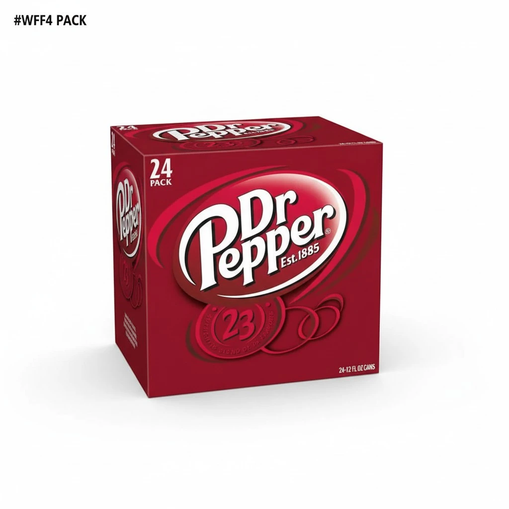 Dr Pepper Soda, 12 Ounce (24 Cans)