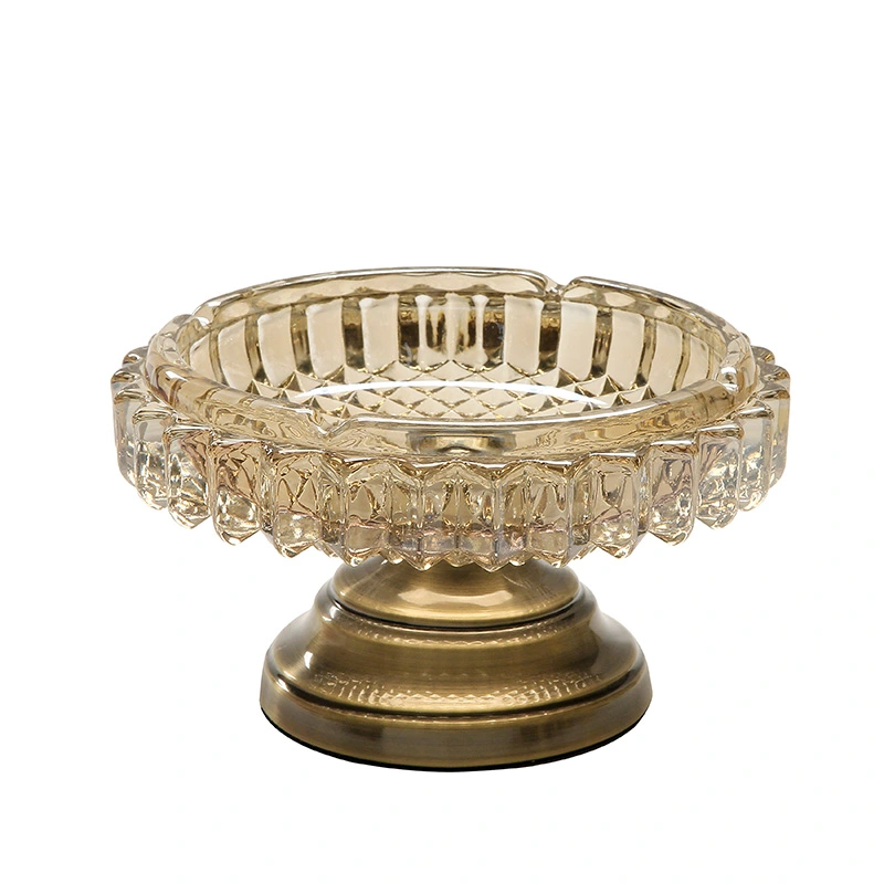 European Style Crystal Glass Ashtray