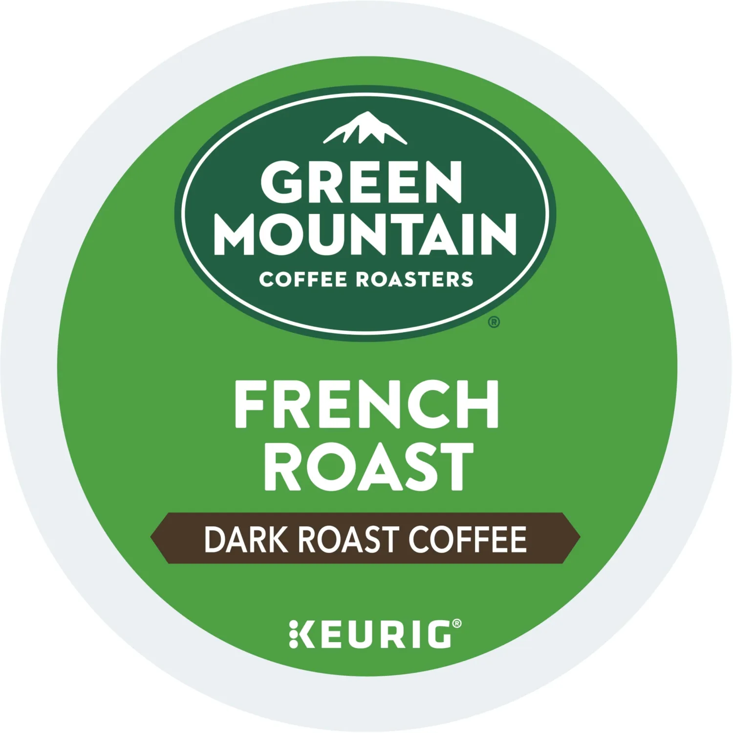Green Mountain Coffee Roasters French Roast Keurig K-Cup Pods, Dark Roast Coffee, 72 Count