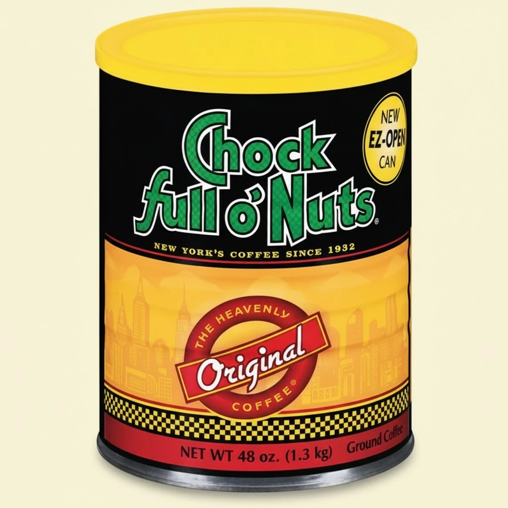 Chock full o' Nuts Heavenly Original medium roast Ground Coffee (48 oz.)