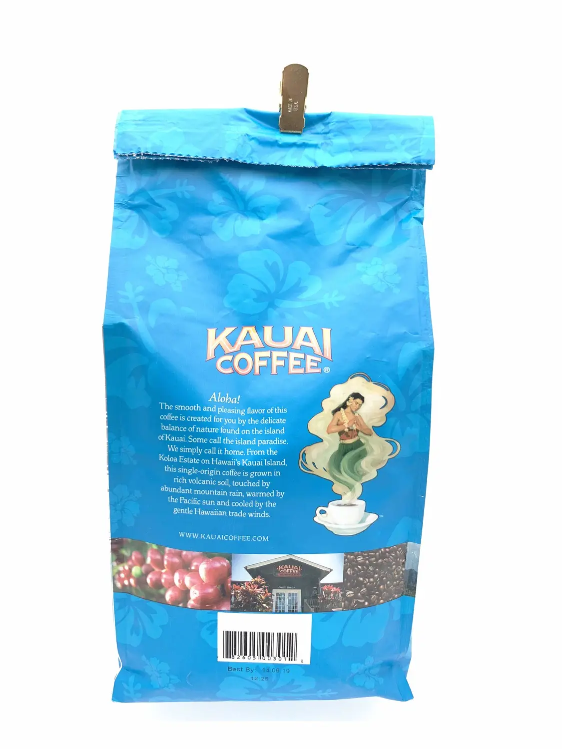 Kauai Coffee Single Origin Kauai Prime Grade Medium Roast Whole Bean - 1.5 lb