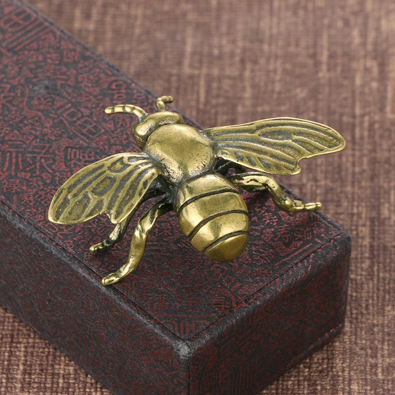 Handmade Pure Copper Creative Bee Ornament