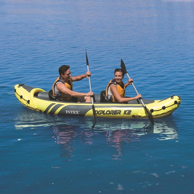 Single And Double Kayak Inflatable Boat Fishing