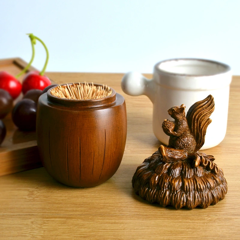 Household Toothpick Bucket Living Room Toothpick Jar