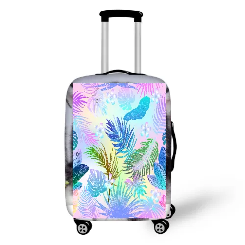 Floral suitcase cover