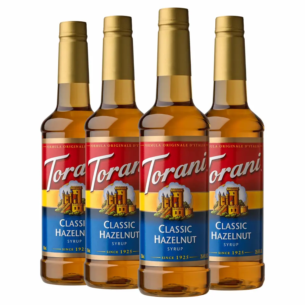 Torani Syrup, Classic Hazelnut, 25.4 Ounces (Pack of 4)