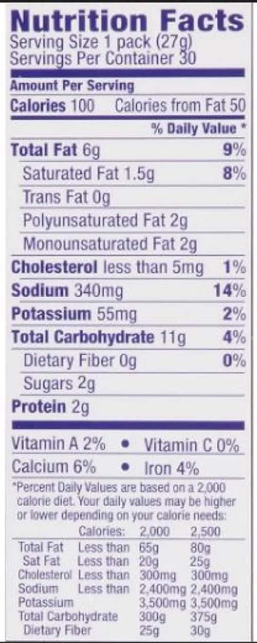 Nabisco Handi-Snacks Ritz Crackers N' Cheese Dip - 30 Pack